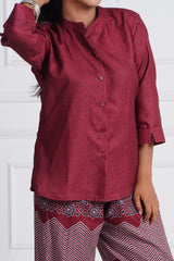 Merlot Mosaic Coord Set